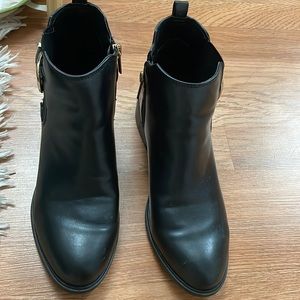 Bandolino waterproof leather ankle boots